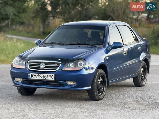 Синий Джили ЦК, объемом двигателя 1.5 л и пробегом 107 тыс. км за 1350 $, фото 1 на Automoto.ua