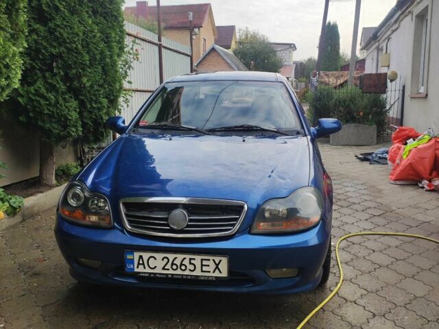 Синий Джили ЦК, объемом двигателя 1.5 л и пробегом 147 тыс. км за 1400 $, фото 1 на Automoto.ua