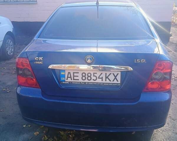 Синій Джилі ЦК, об'ємом двигуна 1.5 л та пробігом 100 тис. км за 2500 $, фото 1 на Automoto.ua