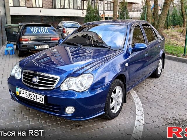 Синий Джили ЦК, объемом двигателя 1.5 л и пробегом 45 тыс. км за 2950 $, фото 1 на Automoto.ua