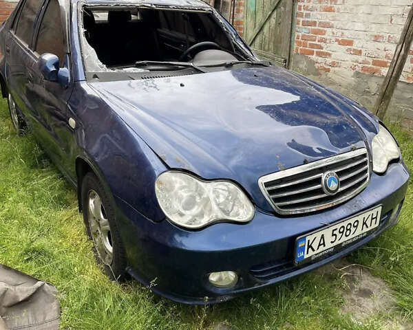 Синий Джили ЦК, объемом двигателя 1.5 л и пробегом 130 тыс. км за 850 $, фото 1 на Automoto.ua
