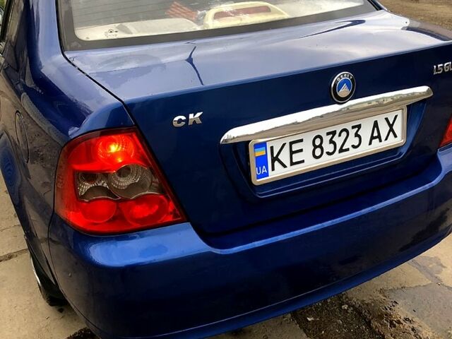 Синий Джили ЦК, объемом двигателя 1.5 л и пробегом 85 тыс. км за 2100 $, фото 1 на Automoto.ua