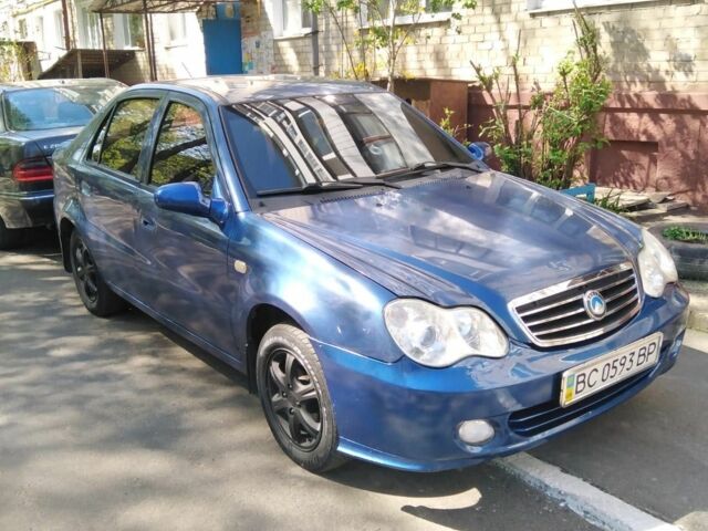 Синій Джилі ЦК, об'ємом двигуна 1.5 л та пробігом 12 тис. км за 1800 $, фото 1 на Automoto.ua