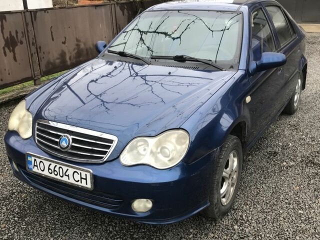 Синій Джилі ЦК, об'ємом двигуна 1.5 л та пробігом 190 тис. км за 1750 $, фото 1 на Automoto.ua