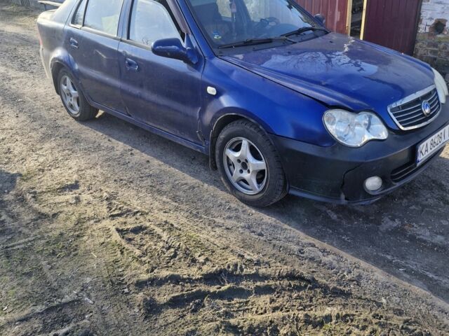 Синій Джилі ЦК, об'ємом двигуна 1.5 л та пробігом 200 тис. км за 850 $, фото 1 на Automoto.ua