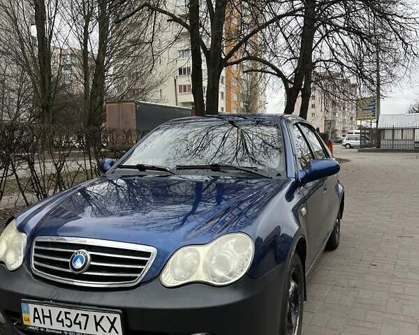 Синий Джили ЦК, объемом двигателя 1.5 л и пробегом 50 тыс. км за 2800 $, фото 1 на Automoto.ua