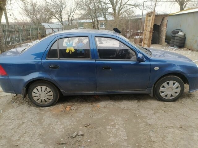 Синій Джилі ЦК, об'ємом двигуна 1.5 л та пробігом 150 тис. км за 1400 $, фото 1 на Automoto.ua