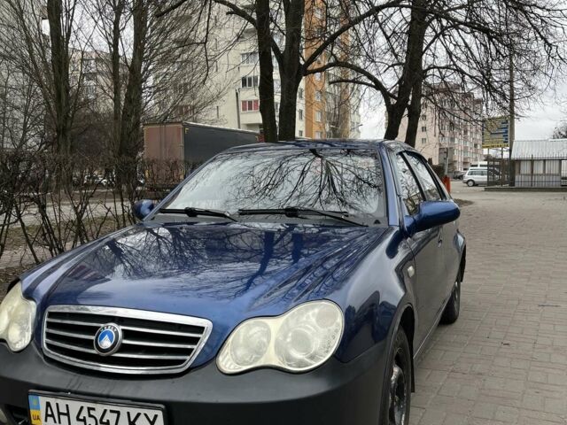 Синий Джили ЦК, объемом двигателя 1.5 л и пробегом 50 тыс. км за 2800 $, фото 1 на Automoto.ua