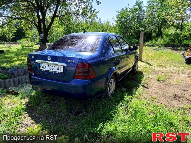 Синий Джили ЦК, объемом двигателя 1.5 л и пробегом 250 тыс. км за 800 $, фото 1 на Automoto.ua