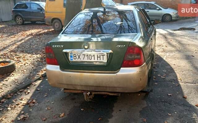 Зеленый Джили ЦК, объемом двигателя 1.5 л и пробегом 145 тыс. км за 1600 $, фото 1 на Automoto.ua