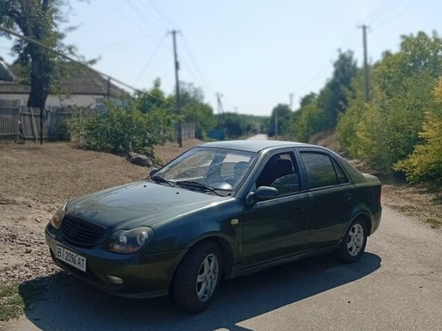 Зеленый Джили ЦК, объемом двигателя 1.5 л и пробегом 98 тыс. км за 1500 $, фото 1 на Automoto.ua