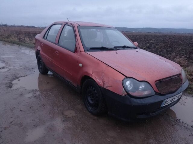 Оранжевый Джили ЦК, объемом двигателя 1.5 л и пробегом 92 тыс. км за 650 $, фото 1 на Automoto.ua