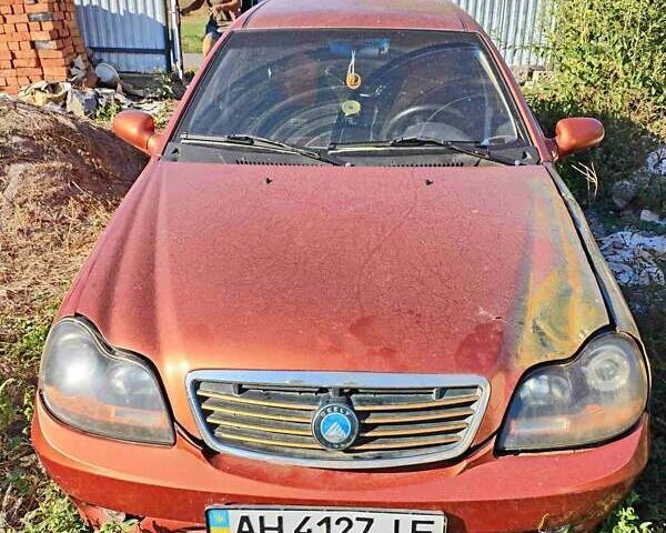 Оранжевый Джили ЦК, объемом двигателя 1.5 л и пробегом 100 тыс. км за 1160 $, фото 1 на Automoto.ua