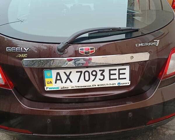 Коричневий Джилі Емгранд 7 (EC7), об'ємом двигуна 1.5 л та пробігом 26 тис. км за 5000 $, фото 1 на Automoto.ua