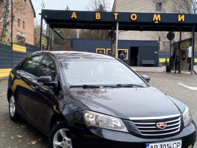 Черный Джили Эмгранд, объемом двигателя 1.8 л и пробегом 208 тыс. км за 3800 $, фото 1 на Automoto.ua