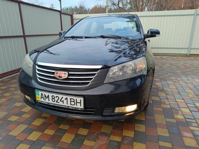 Черный Джили Эмгранд, объемом двигателя 1.8 л и пробегом 265 тыс. км за 3800 $, фото 1 на Automoto.ua