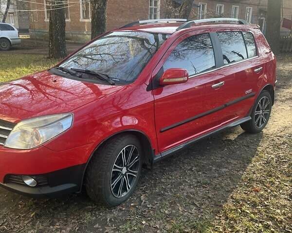 Красный Джили МК Кросс, объемом двигателя 1.5 л и пробегом 48 тыс. км за 4000 $, фото 1 на Automoto.ua