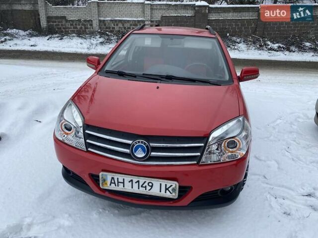 Красный Джили МК Кросс, объемом двигателя 1.5 л и пробегом 67 тыс. км за 3600 $, фото 1 на Automoto.ua