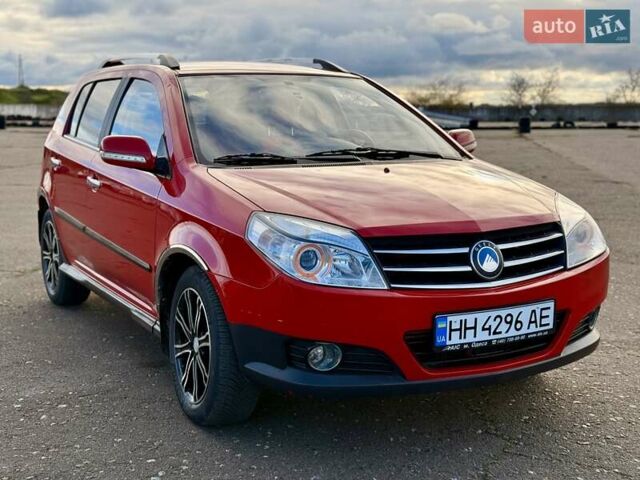 Красный Джили МК Кросс, объемом двигателя 1.5 л и пробегом 28 тыс. км за 4500 $, фото 1 на Automoto.ua