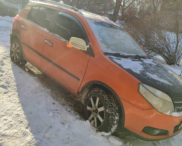 Оранжевый Джили МК Кросс, объемом двигателя 1.5 л и пробегом 240 тыс. км за 2200 $, фото 1 на Automoto.ua