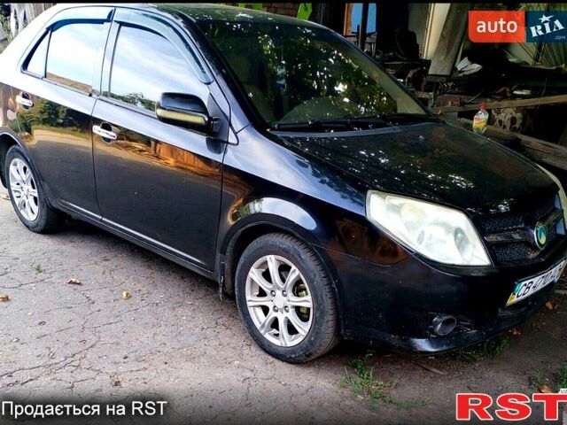 Черный Джили МК, объемом двигателя 1.6 л и пробегом 122 тыс. км за 2600 $, фото 1 на Automoto.ua