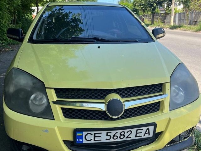 Желтый Джили МК, объемом двигателя 1.5 л и пробегом 320 тыс. км за 1700 $, фото 1 на Automoto.ua