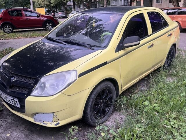 Желтый Джили МК, объемом двигателя 1.6 л и пробегом 227 тыс. км за 1100 $, фото 1 на Automoto.ua
