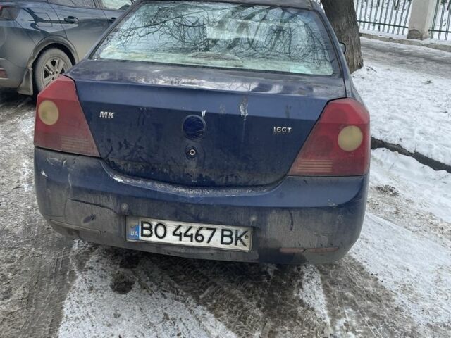 Синий Джили МК, объемом двигателя 1.6 л и пробегом 200 тыс. км за 1550 $, фото 1 на Automoto.ua