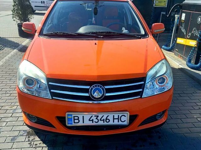 Оранжевый Джили МК, объемом двигателя 1.5 л и пробегом 92 тыс. км за 3500 $, фото 1 на Automoto.ua