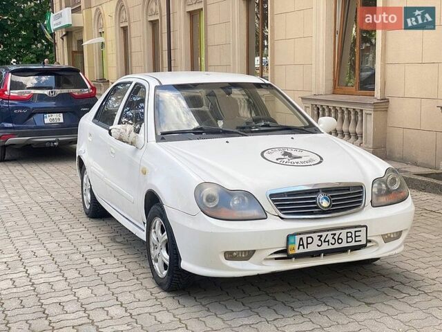 Белый Джили МР, объемом двигателя 1.5 л и пробегом 250 тыс. км за 850 $, фото 1 на Automoto.ua