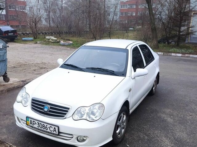 Белый Джили МР, объемом двигателя 1.5 л и пробегом 60 тыс. км за 3000 $, фото 1 на Automoto.ua