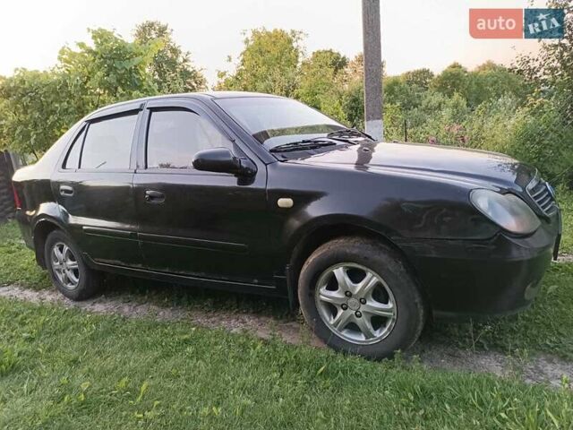 Черный Джили МР, объемом двигателя 1.5 л и пробегом 252 тыс. км за 1400 $, фото 1 на Automoto.ua