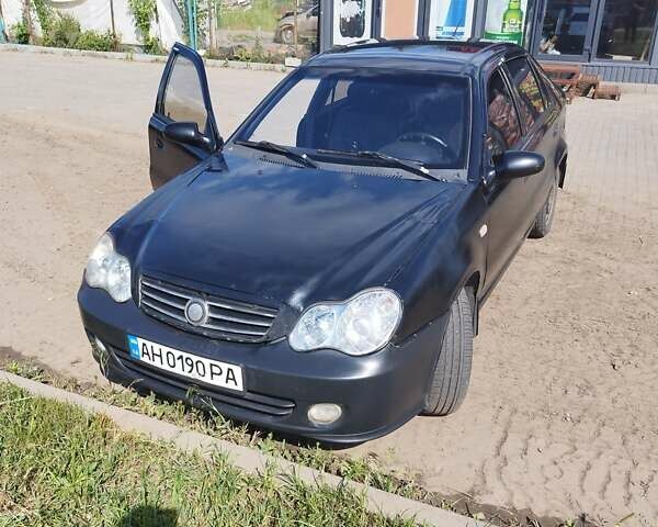 Черный Джили МР, объемом двигателя 1.5 л и пробегом 216 тыс. км за 2000 $, фото 1 на Automoto.ua