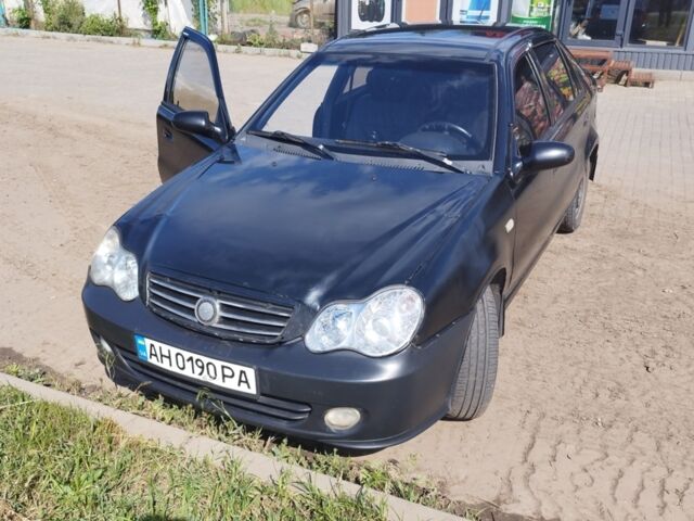 Черный Джили МР, объемом двигателя 1.5 л и пробегом 216 тыс. км за 2000 $, фото 1 на Automoto.ua