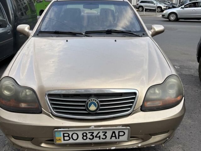 Желтый Джили МР, объемом двигателя 1.5 л и пробегом 300 тыс. км за 1250 $, фото 1 на Automoto.ua
