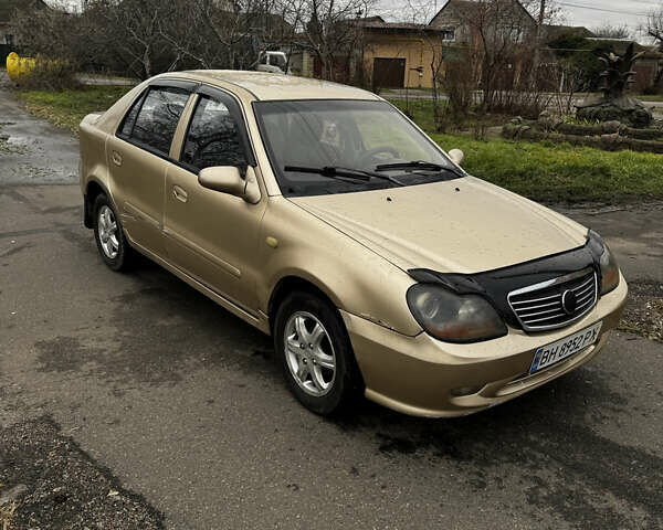 Желтый Джили МР, объемом двигателя 1.5 л и пробегом 185 тыс. км за 1550 $, фото 1 на Automoto.ua