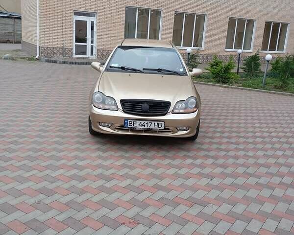 Желтый Джили МР, объемом двигателя 1.5 л и пробегом 142 тыс. км за 1650 $, фото 1 на Automoto.ua