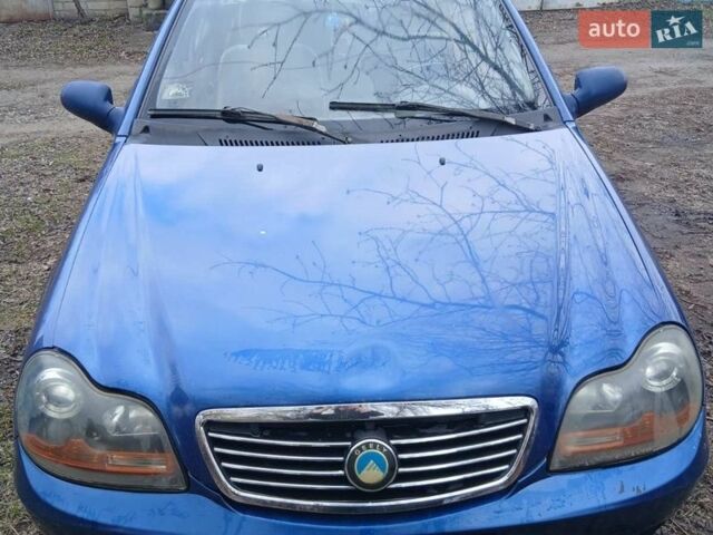 Синий Джили МР, объемом двигателя 1.5 л и пробегом 160 тыс. км за 1450 $, фото 1 на Automoto.ua