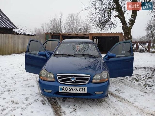 Синий Джили МР, объемом двигателя 1.5 л и пробегом 162 тыс. км за 1600 $, фото 1 на Automoto.ua