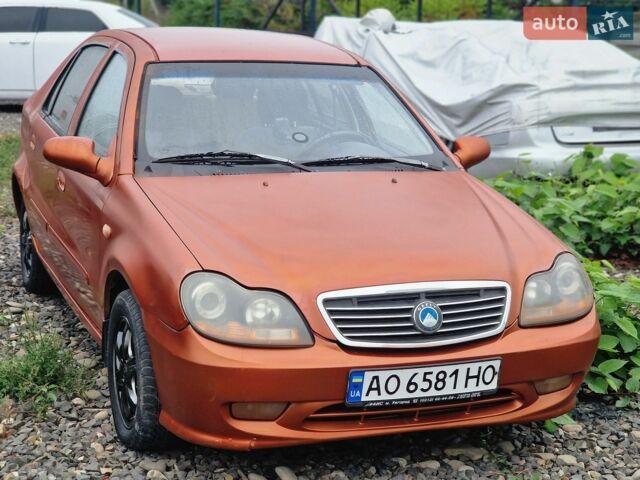 Помаранчевий Джилі МР, об'ємом двигуна 1.5 л та пробігом 123 тис. км за 1400 $, фото 1 на Automoto.ua