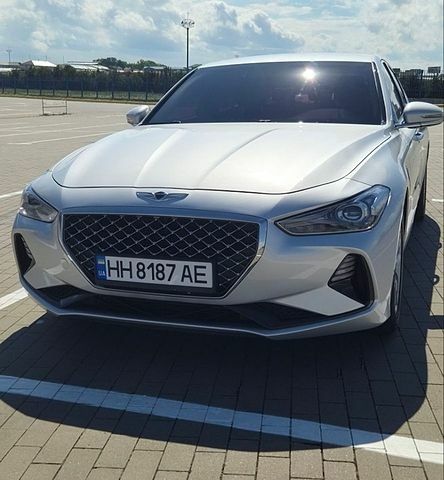 Серый Генезис G70, объемом двигателя 2.2 л и пробегом 160 тыс. км за 19000 $, фото 1 на Automoto.ua