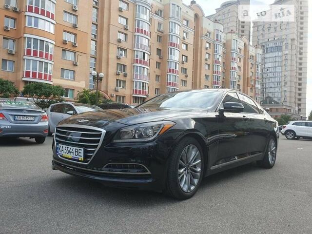 Черный Генезис G80, объемом двигателя 3.78 л и пробегом 102 тыс. км за 17999 $, фото 1 на Automoto.ua