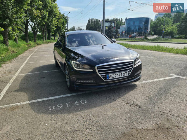 Черный Генезис G80, объемом двигателя 3.3 л и пробегом 59 тыс. км за 20500 $, фото 1 на Automoto.ua