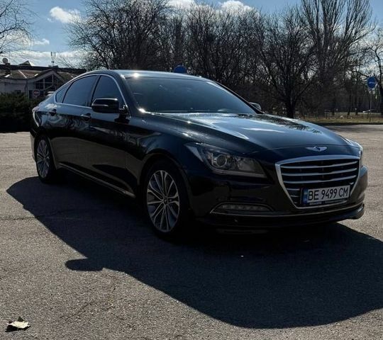 Чорний Генезис G80, об'ємом двигуна 3.34 л та пробігом 140 тис. км за 22900 $, фото 1 на Automoto.ua