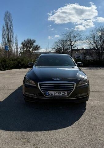 Черный Генезис G80, объемом двигателя 3.34 л и пробегом 140 тыс. км за 24500 $, фото 1 на Automoto.ua