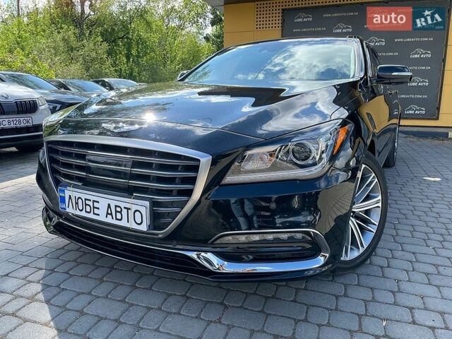 Чорний Генезис G80, об'ємом двигуна 3.78 л та пробігом 83 тис. км за 20000 $, фото 1 на Automoto.ua