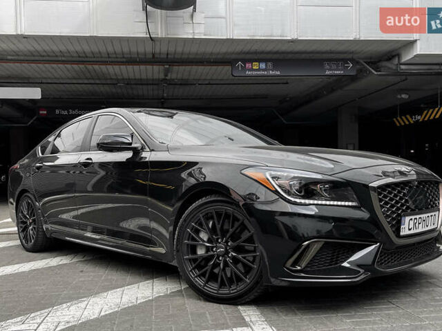 Чорний Генезис G80, об'ємом двигуна 3.34 л та пробігом 143 тис. км за 23500 $, фото 1 на Automoto.ua