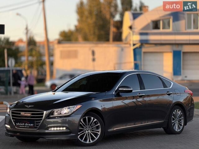 Сірий Генезис G80, об'ємом двигуна 3.78 л та пробігом 132 тис. км за 18499 $, фото 1 на Automoto.ua