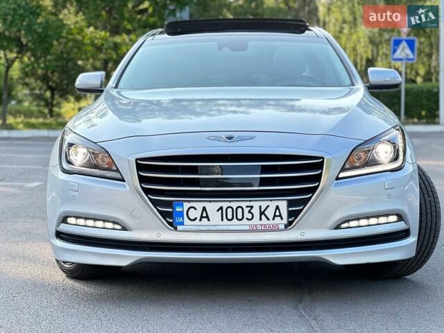 Серый Генезис G80, объемом двигателя 3.78 л и пробегом 89 тыс. км за 23500 $, фото 1 на Automoto.ua