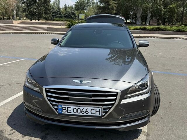 Сірий Генезис G80, об'ємом двигуна 3.78 л та пробігом 130 тис. км за 18500 $, фото 1 на Automoto.ua